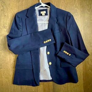 J. Crew Navy Blazer